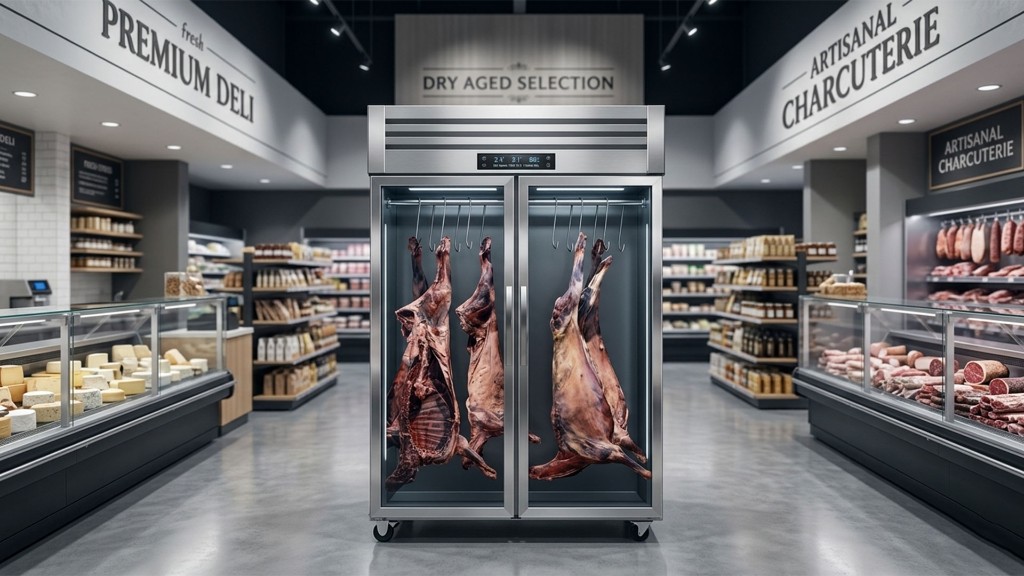 Dry aged dolabı kullanım örneği