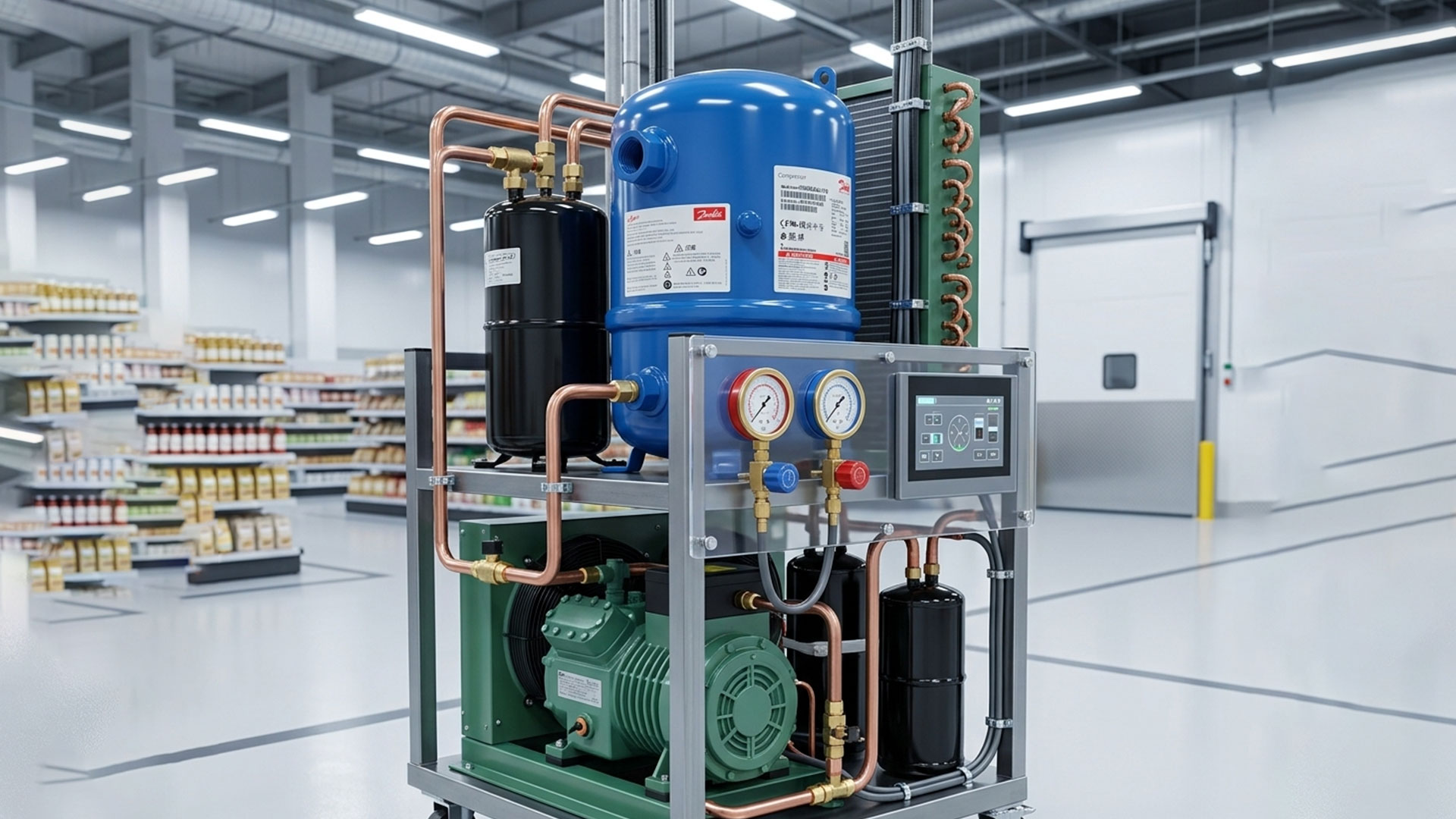 Kompresör çalışma prensibi