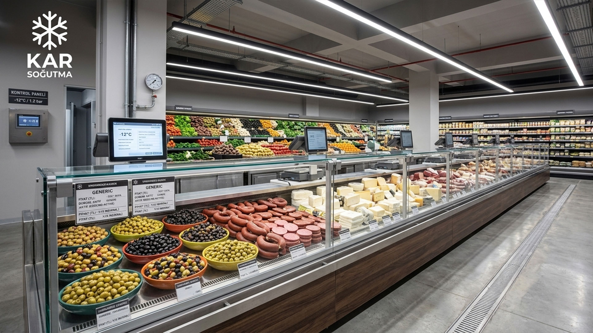 Şarküteri dolabı detayları